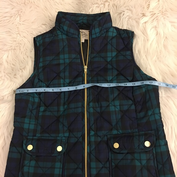 Plaid | quilted | vest - Picture 5 of 12